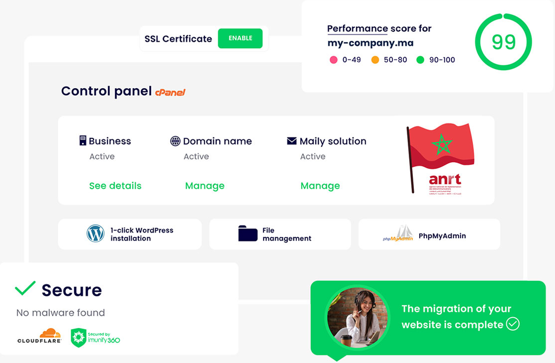 Web Hosting in Morocco